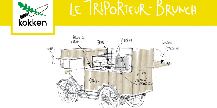 Kokken compte sur vous pour son triporteur brunch