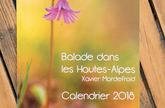 Il reste quelques calendriers 2018 à Xavier